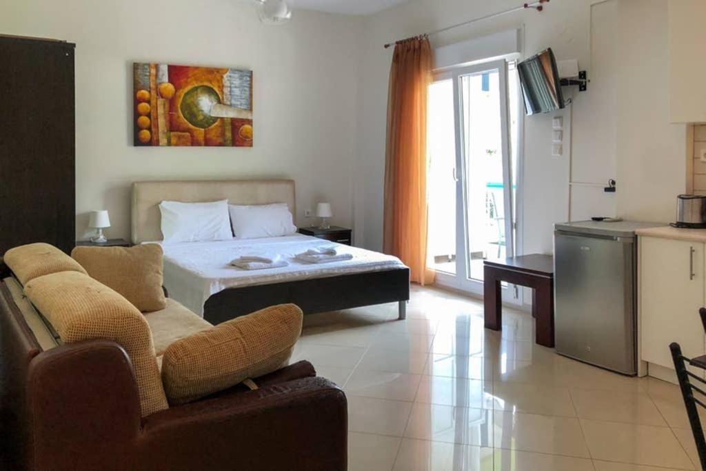 Cozy Studio Near The Beach 1Stfloor Nea Iraklitsa المظهر الخارجي الصورة